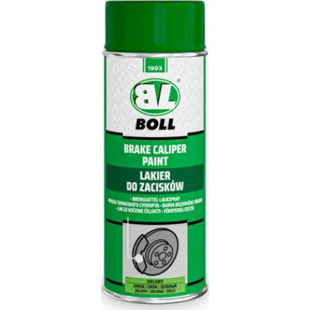 Barva ve spreji BOLL Sprej na brzdové třmeny, barva na brzdové třmeny, 400ml zelená 001116
