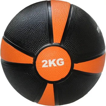 Medicinbal Merc sport Medicinální míč 2 kg – gumový oranžový Cena za odběr více kusů: 11 a více kusů