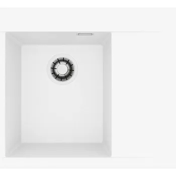 Granitový dřez Alveus PURE-G 50 P bílý A10 + QC sifon_algranit + 5 % sleva v košíku s kódem SLEVA5