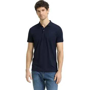 Pánské tričko TOM TAILOR PÁNSKÉ SLIM FIT POLO S KRÁTKÝM RUKÁVEM - NAVY M