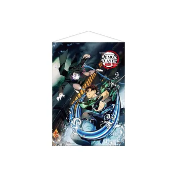Plakát WallScroll - Demon Slayer: Kimetsu no Yaiba Mugen Train Tanjiro Vs Enmu 50 x 70