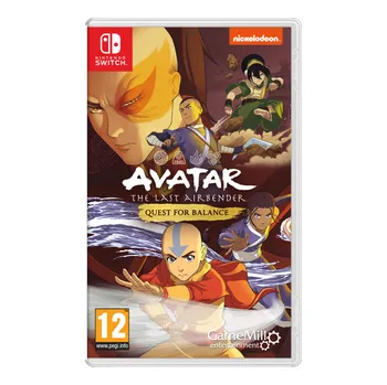 Hra pro Nintendo Switch Avatar: The Last Airbender - Quest for Balance (Switch) Code in a box