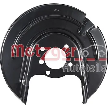 Brzdový kotouč Ochranný plech proti rozstřikování, brzdový kotouč METZGER 6115536