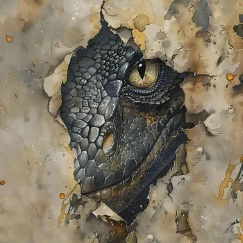 Panel - Teplákovina Dračí hlava