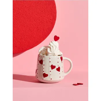 Sinsay - Hrnek - červená - 062DR-33X - 062DR-33X-ONE-3