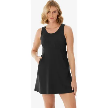 Dámské šaty QUECHUA Dámské turistické šaty Exploor 44 ČERNÁ