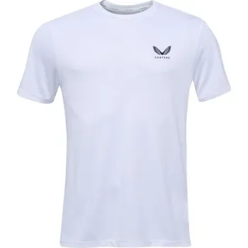 Pánské tričko Pánské triko CASTORE SS T-SHIRT L Bílá, Černá