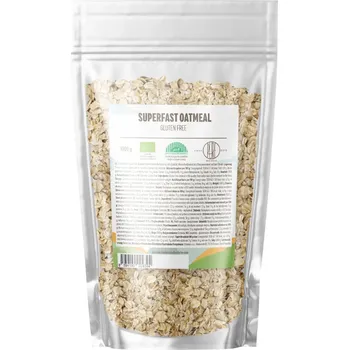 BrainMax Pure® - Superfast Ovesné Vločky, bezlepkové BIO, 1 kg