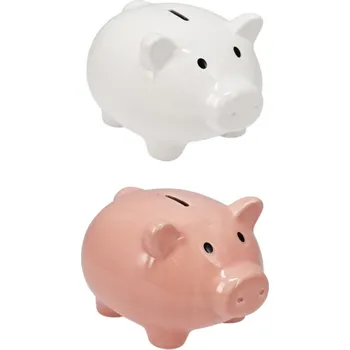 Dětská domácnost Kasička keramické prase mix 18cm