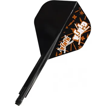 Příslušenství pro šipky LETKY CONDOR AXE Standard NO2 Ginja Ninja Black Velikost: Standard, Délka: M