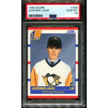 Sběratelský sportovní předmět JAROMIR JAGR RC TUČŇÁCI PSA 10