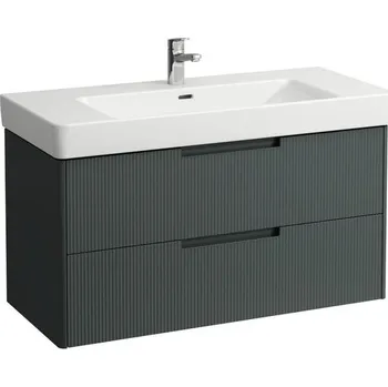 Koupelnový nábytek Laufen Juna Skříňka pod umyvadlo 102 cm, šedá traffic H4115321092661