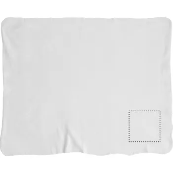 Pikniková deka Fleecová deka s popruhy VÝŠIVKA (MAX. 2 BARVY, 270X270MM) 2 barvy 150 BLANKET