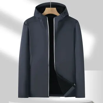 Pánský kabát Best Fashion Pánská softshellová bunda pro chladné období Barva: Šedá, Velikost: 5XL