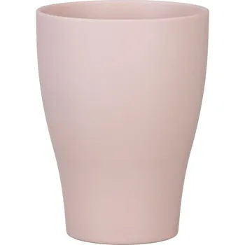 Obal na květináč Obal na květináč orchidejový keramický POWDER ROSE 808 starorůžový 17cm