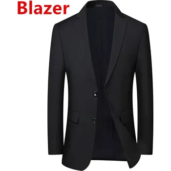 Pánský oblek Best Fashion Pánský společenský oblek pro slavnostní události Velikost: XL, Barva (Varianta): black Blazer