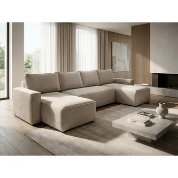 Sedací souprava Textilomanie Smart Cosaro U Béžová