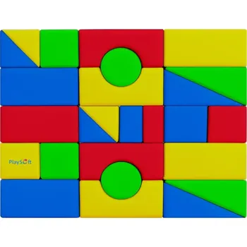 ostatní stavebnice Molitanová stavebnice PlaySoft 26 ks KOŽENKA (20 cm) + DOPRAVA ZDARMA