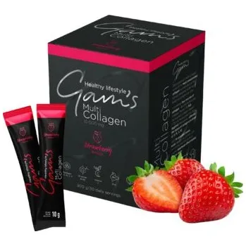 Kloubní výživa Gam's MultiCollagen Jahoda 300g