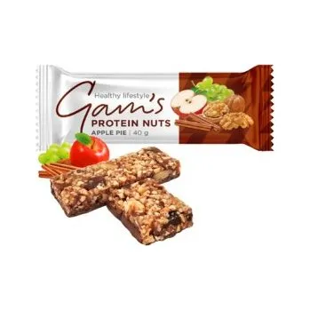 Gam's Proteín Nuts Tyčinka Apple Pie 40g