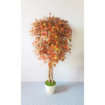 umělá květina Umělý strom- Bříza podzimní 140 cm