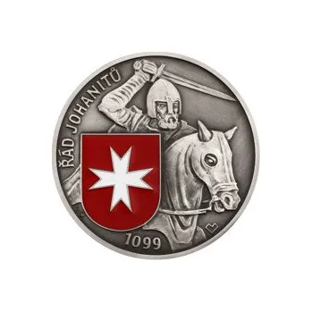 Stříbrná medaile Rytířské řády - Řád johanitů stand