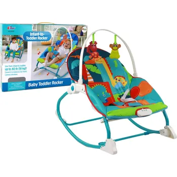 Dětské multifunkční lehátko 2v1 - barevné