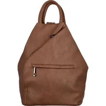 Městský batoh Stylový dámský koženkový batoh Bradleys, khaki