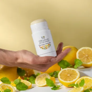 BIORYTHME Přírodní deodorant Citronová meduňka - MEGA balení 80 g