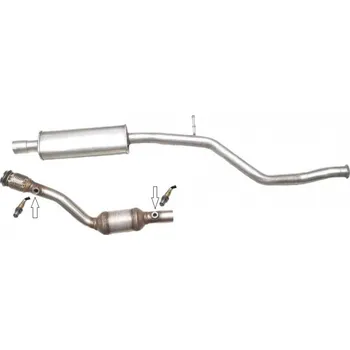 Katalyzátor Výfuk - katalyzátor výfuku PEUGEOT 206 2.0i 16V (1090917)