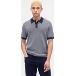 Tričko GAP Grau/ Dunkelblau 9751831 XXL