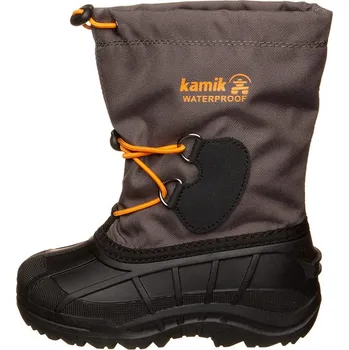 Dívčí kozačky Kamik Anthrazit/ Gelb 8815894 25