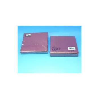 Papírový kapesník Ubrousky PAW 33x33 vínové 111323 20ks