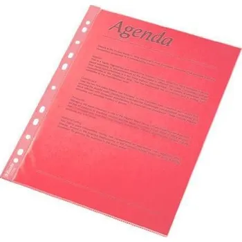 Barevné obaly 1UA, 100 ks, červené