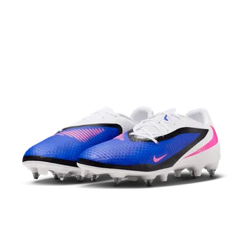 Fotbal Nike Phantom 6 Low Academy SG-Pro AC modrá/bílá/růžová EUR 42