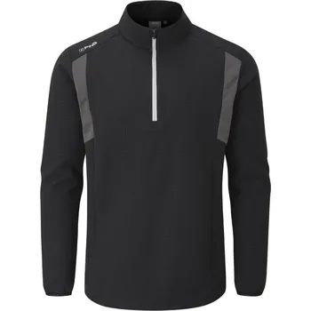 Ping Power 1/2 Zip Golf Pullover M, Black, pánské