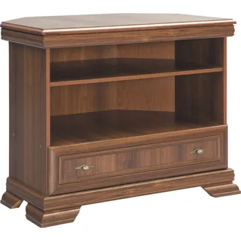 Televizní stolek Televizní stolek pod RTV rohový z dřevotřísky Kora KRTN vyberte odstín korpusu: samoa king