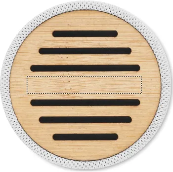 Bluetooth reproduktor Bambusový bezdrát. reproduktor LASEROVÉ GRAVÍROVÁNÍ (MAX. 1 BARVA, 6X40MM) 1 barva 5 TOP