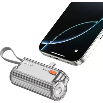 Powerbanka SHARGE Flow Mini 2 USB-C powerbanka (22.5 W) stříbrná