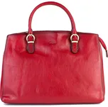 KATANA Francouzská kožená kabelka Beauvis Červená