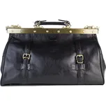 KATANA Luxusní Francouzská kožená kabelka Cenon Černá
