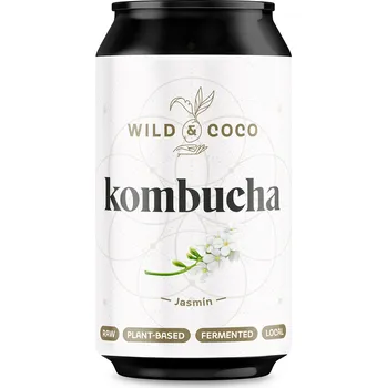 Limonáda Kombucha Jasmín - Projekt Kombucha, 330 ml