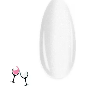 Lak na nehty YOSHI Divorce: Free At Last; třpytivý UV gel lak (6 ml)