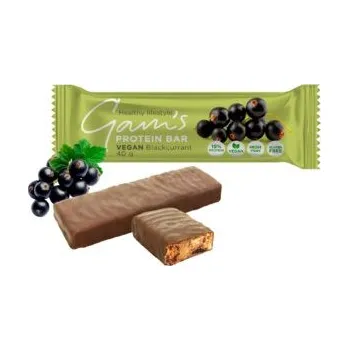 Gam's Protein Vegan Tyčinka Černý Rybíz 40g