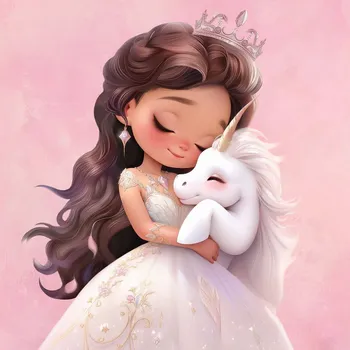 Panel - Teplákovina Princezna na růžové