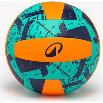 Fotbalový míč KIPSTA Volejbalový míč VB100 5 BEZBARVÁ|ORANŽOVÁ