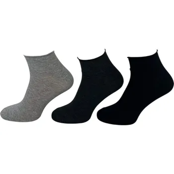 Pánské ponožky Pesail Pánské kotníkové ponožky 6 párů vícebarevné Barva: Černá, Velikost: 39-42