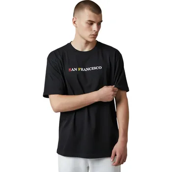 Pánské tričko Alnwick Pánské nadměrné tričko s krátkým rukávem DRAHOSLAV Barva: Modrá, Velikost: 3XL