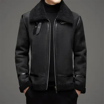 Pánský zimní kabát Best Fashion Pánská zimní bunda s kožíškem pro chladné dny Velikost: M, Barva (Varianta): Černá