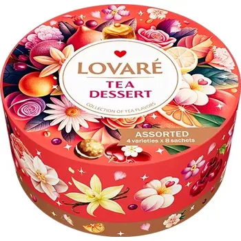 Čaj Lovaré Tea Dessert 64g (32 sáčků, kolekce čajů)